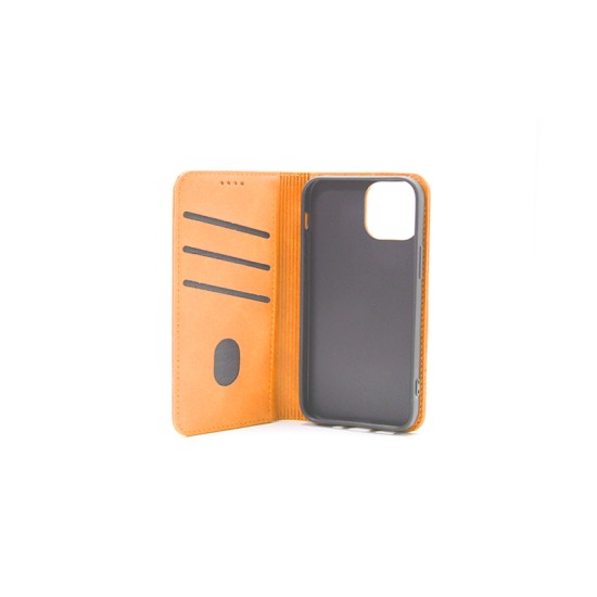 LEATHER FLIP COVER WITH INTERNAL POCKET FOR SAMSUNG GALAXY S22 PLUS